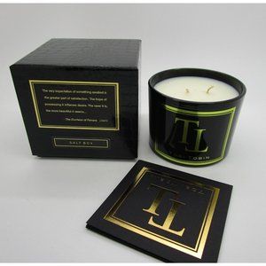 Tobi Tobin SALT BOX  Scented Collection 2-Wick Candle 9 oz